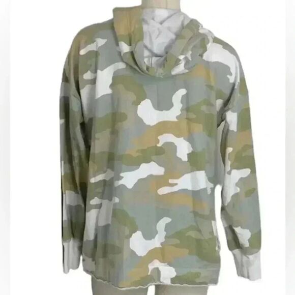 Aerie American Eagle AE Oversized Sunwashed Desert Camo Hoodie Size medium - Picture 2 of 7